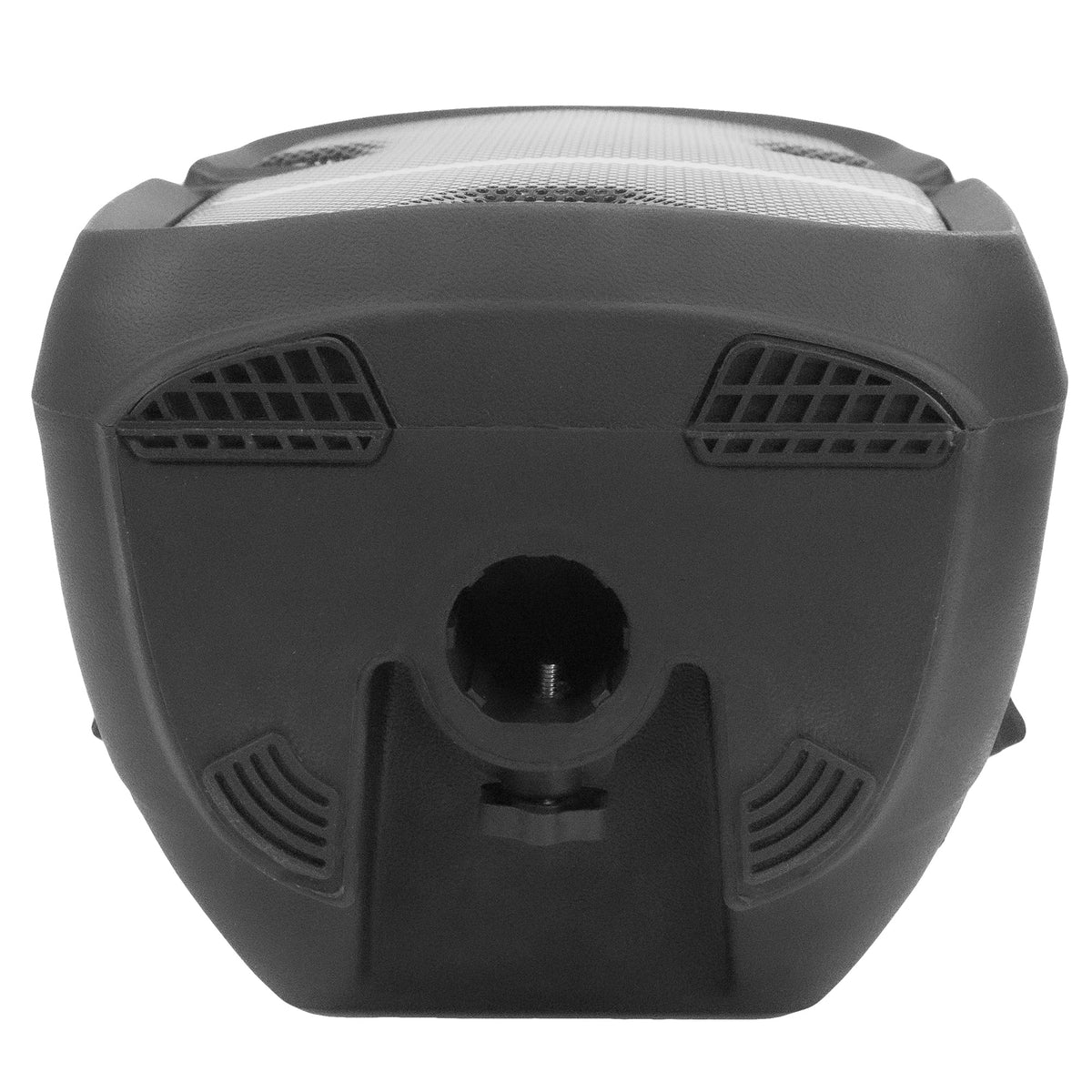 Unleash the Fun with the PBX-808TWS Dual 8-Inch Portable Bluetooth PA Speaker System - Complete with Stands, Wired Mics, and Dynamic LED Lights!