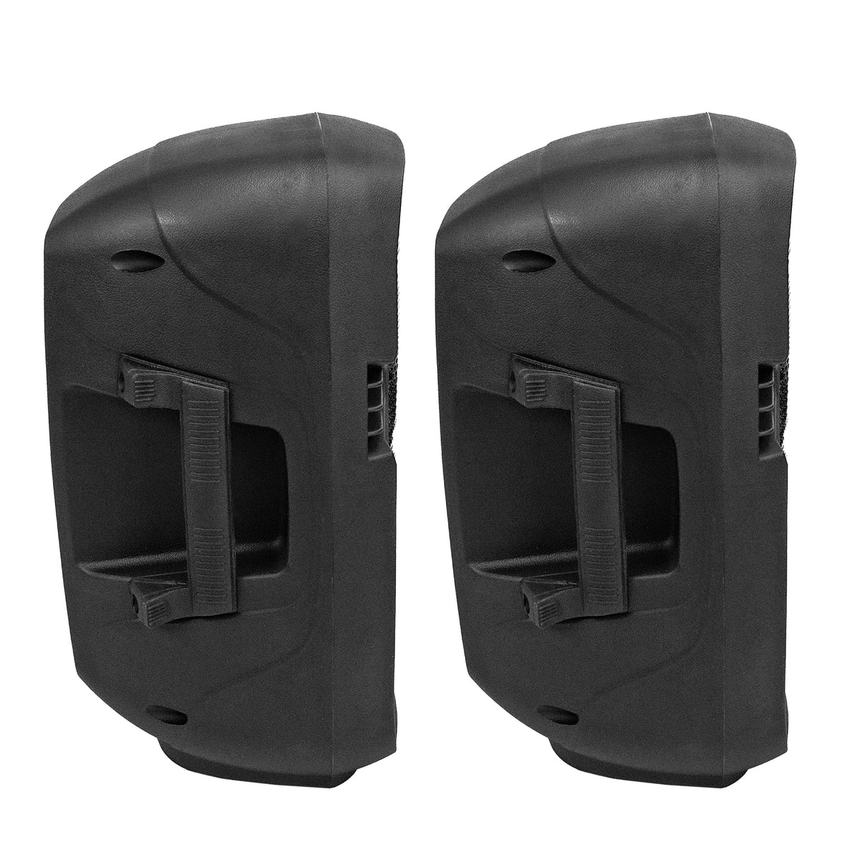 Unleash the Fun with the PBX-808TWS Dual 8-Inch Portable Bluetooth PA Speaker System - Complete with Stands, Wired Mics, and Dynamic LED Lights!